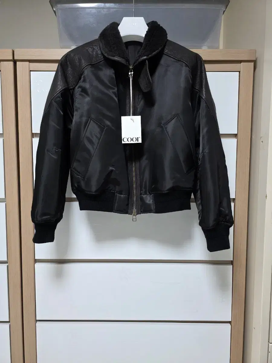 ジャケット・アウター COOR Waxed Cotton Washed Deck Bomber COOR Waxed Cotton Washed Deck Bomber